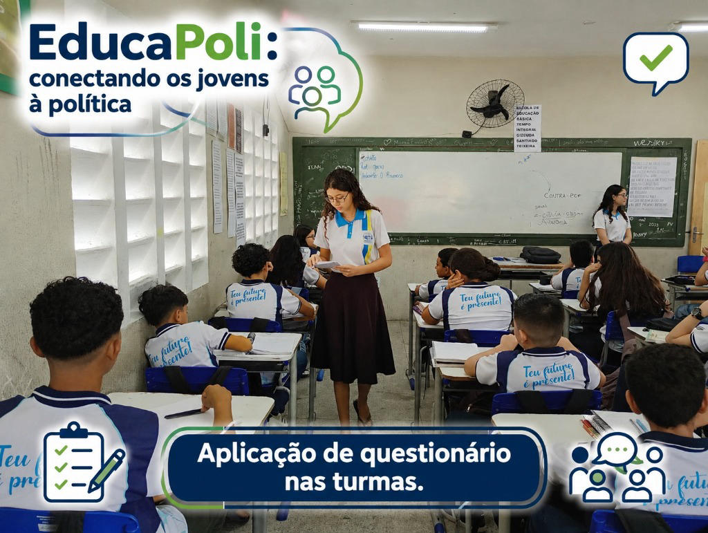 Aplicação de questionário nas turmas